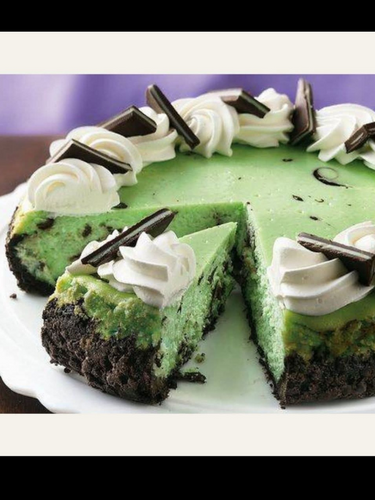 Gâteau au Cheesecake Chocolat et Menthe Fudge 🍰