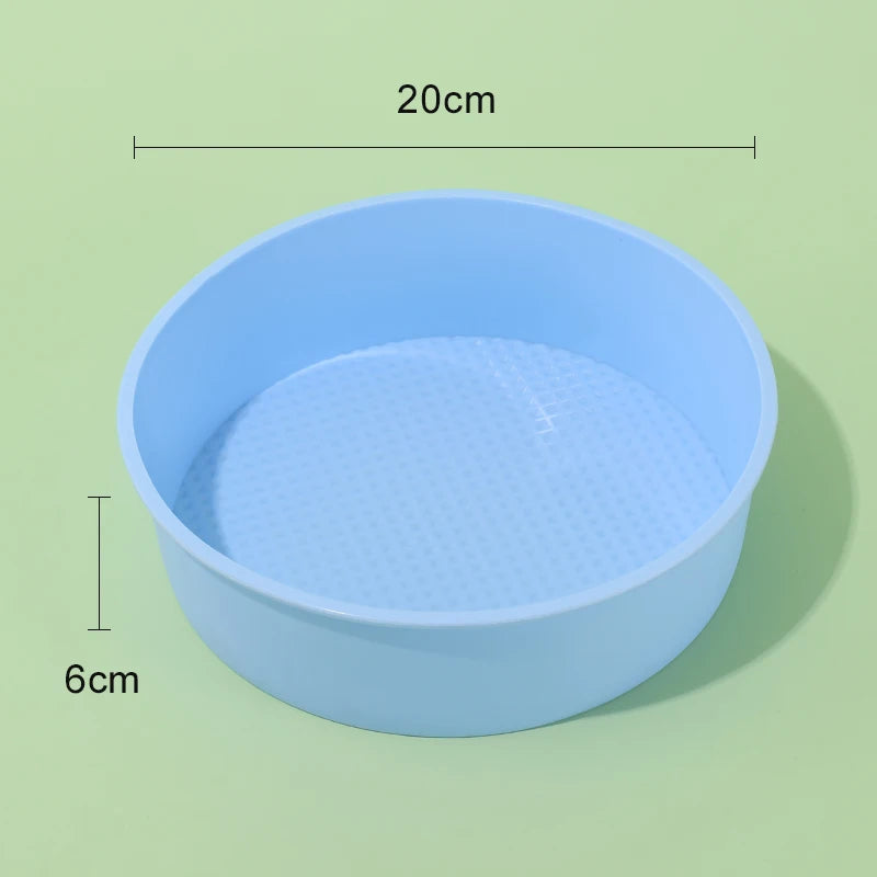 Moule forme Rond grand gâteau en silicone