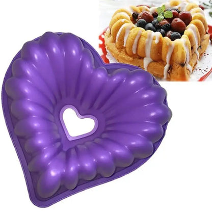 Moule à charlotte forme de Coeur en silicone