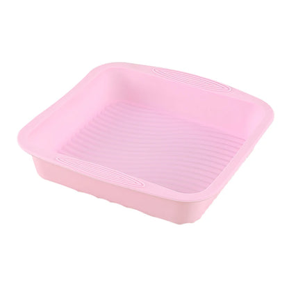 Moule forme Carré grand gâteau en silicone