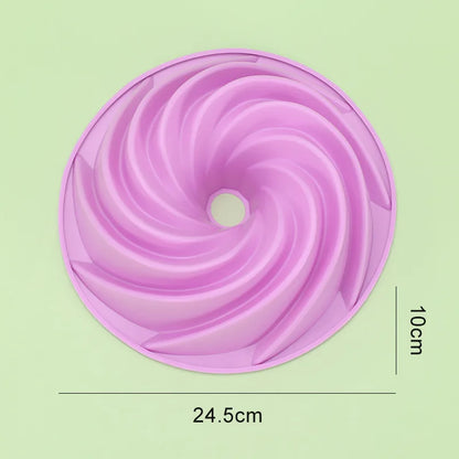 Moule forme Spirale en Silicone