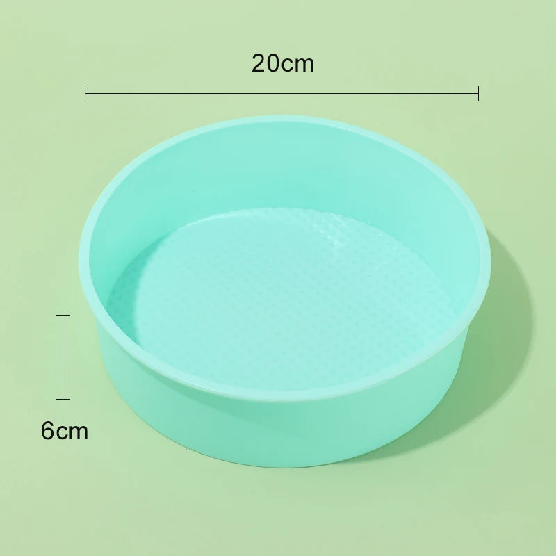 Moule forme Rond grand gâteau en silicone