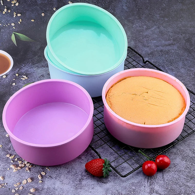 Moule forme Rond grand gâteau en silicone