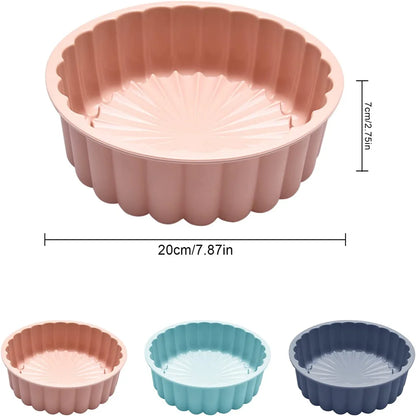 Moule a charlotte rond en Silicone