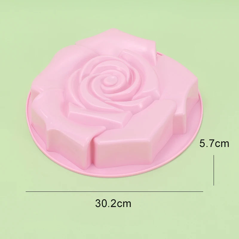 Moule à gâteau forme Rose 3D