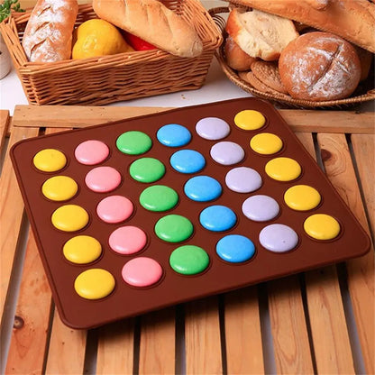 Plaque pour Macaron en Silicone 30/48 macarons