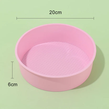 Moule forme Rond grand gâteau en silicone