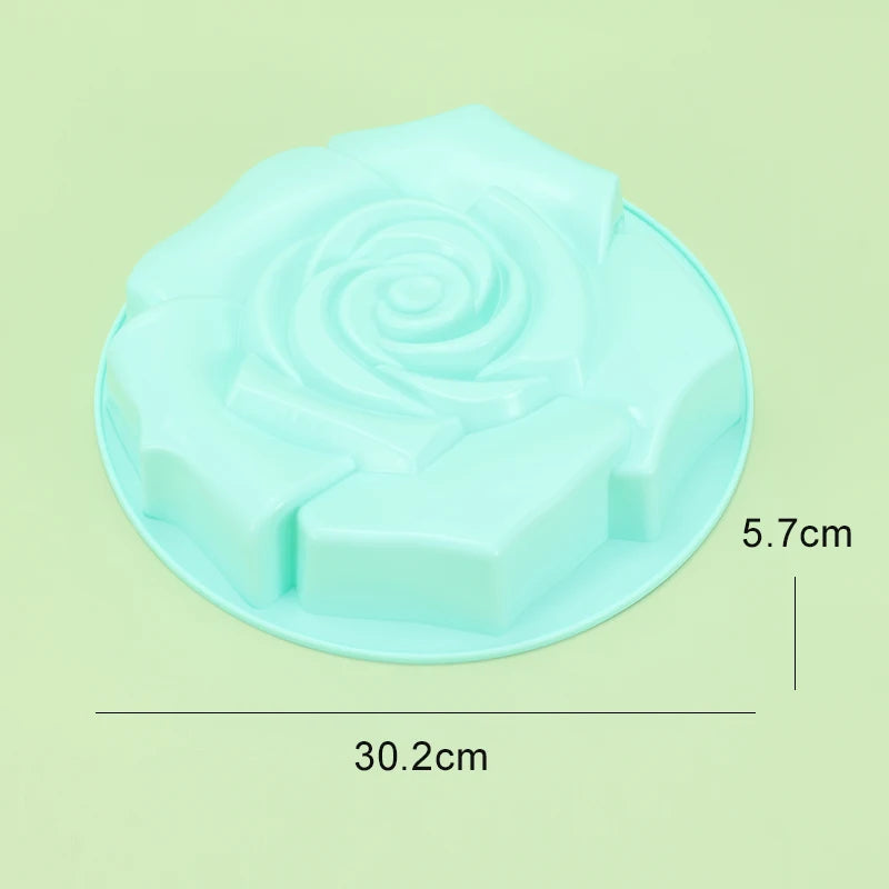 Moule à gâteau forme Rose 3D