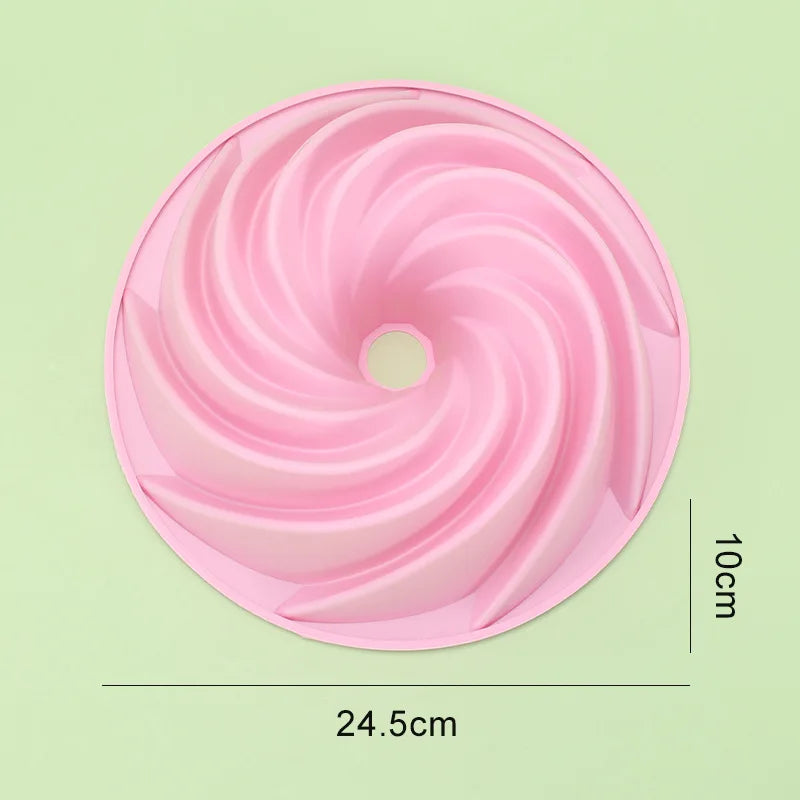 Moule forme Spirale en Silicone